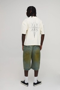 premium oversized boxy fit <b>tshirt</b> men drop shoulder loose fit heavy cotton streetwear <b>tshirt</b> manufacturer supplier - Product Image 3