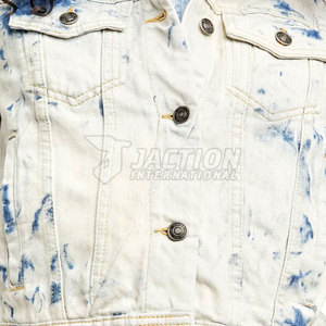 Chaqueta de Mezclilla para Mujer, Color Sólido, Transpirable, Ligera, Estilo Urbano, Nueva Moda 2026, Cómoda - Product Image 4
