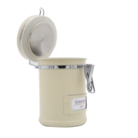Boîte alimentaire hermétique en acier inoxydable écologique, capacité 260g, design minimaliste, rentrée scolaire