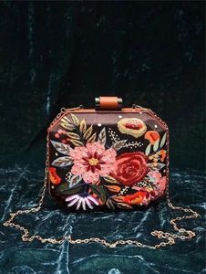 Bolsos de Noche Bordados a Mano para Mujer, con Cristales y Diamantes de Imitación, para Fiestas y Bodas, Bolsos de Mano con Cuentas Bordadas - Product Image 4