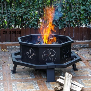 Trending Outdoor <b>Fire</b> Pit Handmade For Premium Garden Furniture And Contemporary Landscape CollectionsFreestanding Iron <b>Fire</b> Pit - Product Image 3