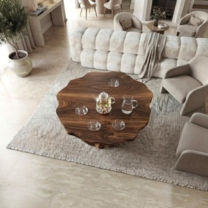 High-quality Handmade Modern Wooden Tea <b>Table</b> for Zen Room Creative <b>Coffee</b> <b>Table</b> for Living Room Natural Wooden <b>Coffee</b> <b>Table</b> - Product Image 4