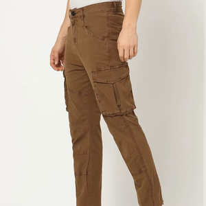 Customized High Quality Cargo Denim <b>Jeans</b> Factory Made Professional Manufacturer Wide Leg Casual <b>Men's</b> Quick Dry Breathable - Product Image 1