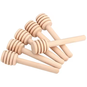Cucharas de Madera Ecológicas con Mango Largo, Bañadas en Oro Rosa, Diseño Moderno para el Hogar, Cocina y Comedor, Venta al por Mayor - Product Image 5