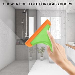 Piccolo Tergicristallo in Silicone per Pulizia Parabrezza Auto, Tergicristallo Verde per Porte in Vetro - Product Image 4