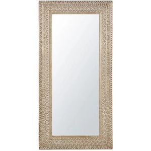 Premium Standing Vanity <b>Mirror</b> for Living Room Sophisticated Carved <b>Frame</b> Styling with Royal Interior Charm - Product Image 2