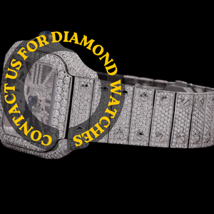 Reloj de Pulsera Exclusivo para Hombre, con Diamantes de Moissanita, Esfera Cuadrada de Oro Blanco, Estilo Hip Hop, Personalizado - Product Image 3
