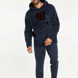 Sweat à capuche zippé décontracté 100 % coton de bonne qualité pour homme, chaud pour l'hiver, logo personnalisé, MOQ 2 pièces - Product Image 1