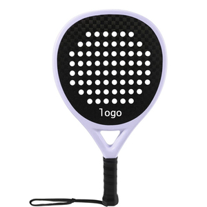 Raqueta de Pádel Profesional 2026, Modelo Teardrop, de Cuero Negro Carbono, Ligera, Ecológica, con Nylon, Superventas - Product Image 2