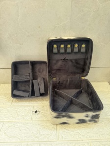 New Design Hand <b>Tooled</b> Leather Stylish <b>Big</b> Size Jewelry Storage Boxes Organizer Handmade Makeup <b>Box</b> Square Cowhide Organizer <b>Box</b> - Product Image 6