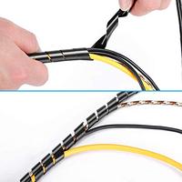 Fundas Protectoras para Cables de PE de 4 mm a 32 mm, Herramienta de Protección de Cables y Alambres, Bandas Espirales para Envolver Cables, Protector de Cables