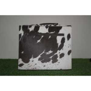 L' Art of Leather Sac d'ordinateur portable en cuir véritable de style moderne avec poignée Design tendance et élégant - Product Image 5