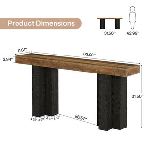 <b>Console</b> <b>Table</b> for <b>Sofa</b> Entrance or Foyer Use - Product Image 6