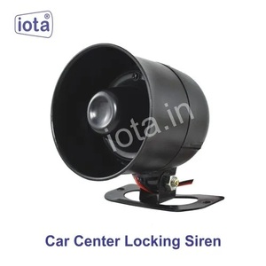Sirena de Alarma para Auto Negra de 12V 15W, Bocina de Advertencia Impermeable, Altavoz de Seguridad para Automóvil - Product Image 5