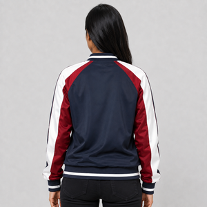 Trending <b>Women</b> Bomber <b>Jacket</b> Custom Logo <b>Lightweight</b> Full Zipper Casual Wear Windproof Outerwear Bomber <b>Jacket</b> for <b>Women</b> - Product Image 4