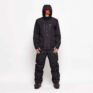 Ensemble de ski deux pièces imperméable pour homme – Combinaison de ski et de snowboard d'extérieur – Vêtements de sport d'hiver pour hommes - Product Image 3