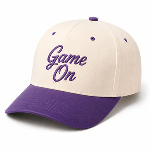 Gorra de Béisbol Deportiva Personalizada al por Mayor con Logotipo, Bicolor, Bordado 3D, 5 Paneles, Sarga de Algodón, Unisex, Visera Curva, Nueva Colección 2026 de Fábrica - Product Image 6
