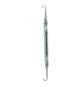 Mannerfelt Premium, crochet à tendons double de 6 1/4 pouces en acier inoxydable, instrument chirurgical manuel certifié CE, haute qualité - Product Image 3