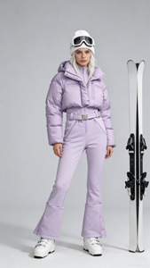 Women's Two-Piece Reversible Athletic Tracksuit Set High-Stretch 100% Cotton <b>Hip</b>-Hop Activewear Eco-Friendly Breathable Fleece - Product Image 4