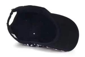 Gorra de Béisbol con Pedrería para Mujer, Gorra con Cristales Brillantes, Gorra Casual de Moda en Blanco y Negro - Product Image 3
