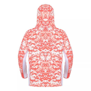 Sweat à capuche de pêche camouflage pour homme UPF 50, manches longues, anti-UV, protection solaire, pull-over, vêtements de sport d'extérieur - Product Image 6
