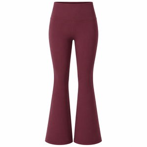 Women High Quality <b>Flare</b> Yoga Pants Black Fitness Wear Gym <b>Leggings</b> Super Soft Elastic Yoga Pants With Pocket - Product Image 1