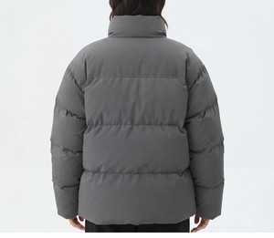 <b>Women's</b> <b>Padded</b> Jacket <b>Winter</b> Warm Quilted <b>Coat</b> Stand Collar Custom Logo Clothing Manufacturer - Product Image 4