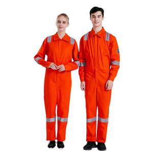 Traje de trabajo de alta visibilidad para hombres y mujeres, ropa Saomai FMF VN, uniforme de ingeniería de alta visibilidad, mono, ropa de trabajo transpirable - Product Image 5