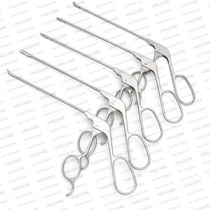 Set di Pinze per Sinusiti ENT, Pinze da Taglio Nasali, Sonda di <span class=keywords><strong>Aspirazione</strong></span>, Curette, Strumenti Manuali in Acciaio Inossidabile Tedesco per Endoscopia - Product Image 2