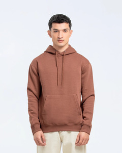 เสื้อฮู้ดผู้ชาย สีพื้น ผ้าฝ้ายเฟรนช์เทอร์รี่ สวมใส่สบายๆ สำหรับฤดูใบไม้ร่วง ทรงปกติ ราคาสมเหตุสมผล - Product Image 4
