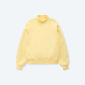 Sudadera de invierno extragrande para mujer con cuello simulado, de felpa, con logo estampado frontal, de lona, cómoda, suave y a la moda. - Product Image 1
