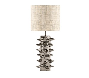Modern <b>Minimalist</b> Metal <b>Table</b> Lamp with Fabric Shade Decorative Lamp for Bedroom Living Room Use - Product Image 1