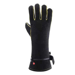 Guantes de Soldadura de Diseño Popular Más Vendidos, Marca Privada, Crea Tu Propio Estilo Único, Guantes de Soldador, Guantes de Protección para Manos y Brazos - Product Image 3
