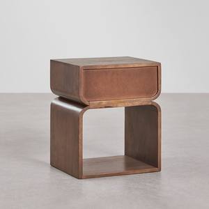 Mesita de noche Vandana Nova Arion 40x35 cm en madera Ferni - Product Image 5