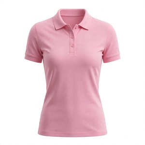 Chemise à manches courtes pour femme, couleur unie, col boutonné, coupe ajustée, longueur normale, 100% coton, écologique, fabriquée au Bangladesh - Product Image 5