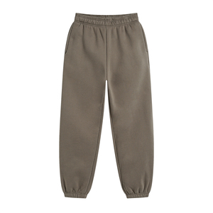 Pantalon de survêtement renforcé à double couture pour homme, robuste, en molleton, pour le travail, ensemble de composants d'uniforme - Product Image 4