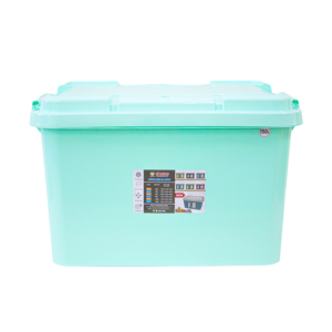 Multi-Use Eco-Friendly <b>Plastic</b> <b>Storage</b> Box on Wheels 150L Capacity <b>for</b> Food-Safe Household and Office Items - Product Image 6