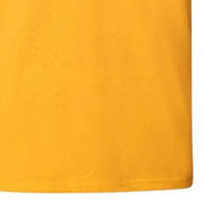 Camiseta Dorada con Estampado Simple, Camiseta Informal de Manga Corta de Algodón, Estampado Gráfico Personalizado, Ecológica, Transpirable, Top de Moda de Verano - Product Image 2