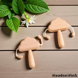 Juguete de madera hecho a mano para niños pequeños, juguete sonoro, nuevo, ligero - el más vendido al por mayor - precio bajo, artesanía india - Product Image 1