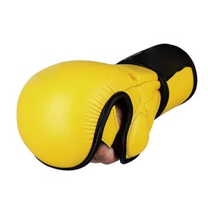 Gants de boxe MMA de haute qualité, best-sellers, respirants, légers, imperméables, demi-doigts, pour l'entraînement, logo personnalisé - Product Image 4