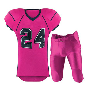 Uniformes de football américain personnalisés très demandés, 100% polyester respirant, antibactérien, nouvelle arrivée, prix bas avec service OEM - Product Image 6