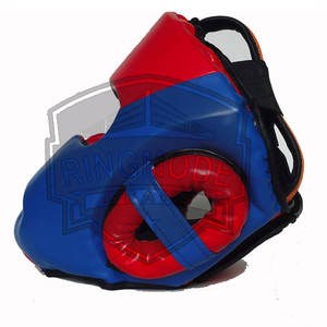 Protège-tête de boxe en cuir de qualité supérieure avec design personnalisé, protection réglable, en stock - Product Image 5