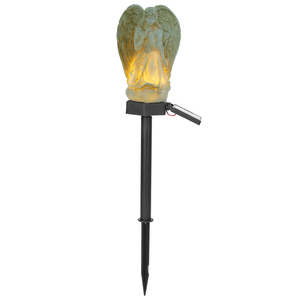 IP65 impermeabile esterno LED giardino luce 1 pezzo di preghiera solare angelo statua decorativo lampada da giardino per Patio cortile passerella paesaggio - Product Image 3