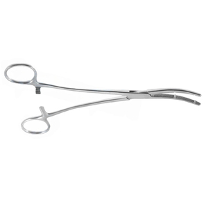 Pinzas Heaney de Acero Inoxidable, Instrumento Quirúrgico, Pinza Curva para Procedimientos Ginecológicos y de Cirugía General - Product Image 1