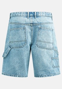 Shorts de Mezclilla Rectos Personalizados para Hombre, Transpirables, 100% Algodón, Casuales, Estilo Y2K, con Bordado de Cristal, Cinturón, Jeans Cortos - Product Image 3