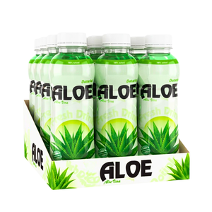 Bebida de Aloe Vera con Pulpa Sabor Original 315ml, Venta al por Mayor Datafa |   Logotipo de Diseño Personalizado con Sabor para el Mercado de Exportación - Product Image 1