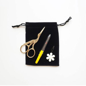Stainless Steel Gold Color Stork Embroidery <b>Scissors</b> for <b>Sewing</b> Needlework Thread Cutting and Craft Projects - Product Image 1
