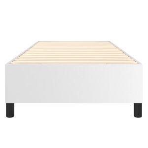 โครงเตียงหุ้มผ้าสีขาว - Product Image 5