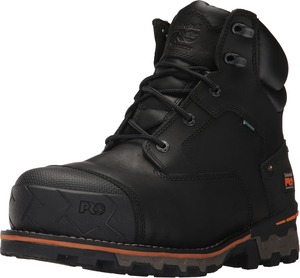 Todos los tipos de botas de trabajo industriales Timberland PRO para hombre, modelo Boondock, de 6 pulgadas, con punta de seguridad compuesta, impermeables. - Product Image 2