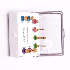 Kit de Elevación de Senos de Abordaje Lateral de Gran Venta para Cirugía de Implantes Dentales con Herramientas de Control de Profundidad y Brocas de Paro - Product Image 4